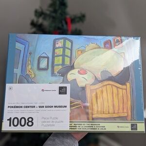 NEW Pokemon Center x Van Gogh Museum Snorlax Munchlax Puzzle 1008 pieces Sealed